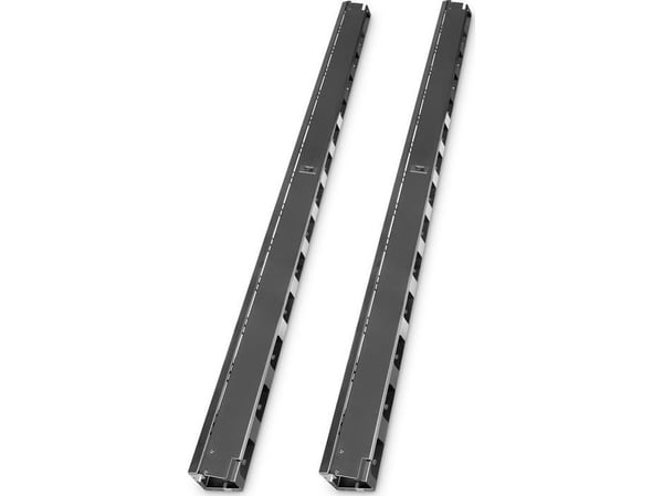ASSMANN Electronic DN-19 ORG-42U, Musta, 42U, 48,3 cm (19"), 2 kpl