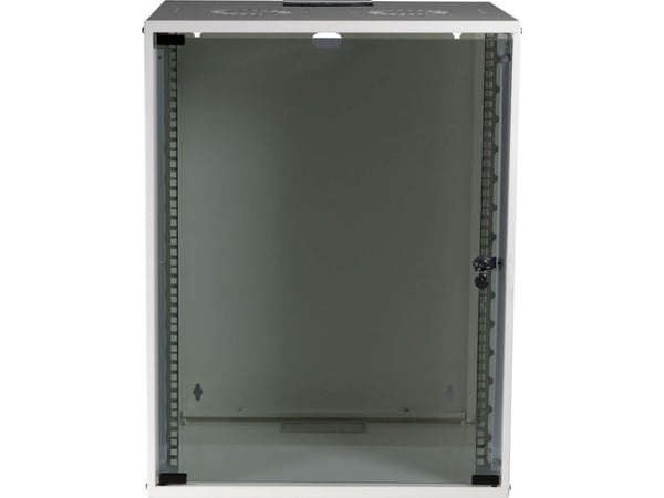 EFB Elektronik WGB-1915WS.60, Veggmonterbar hylle, 15U, 80 kg, Hvit