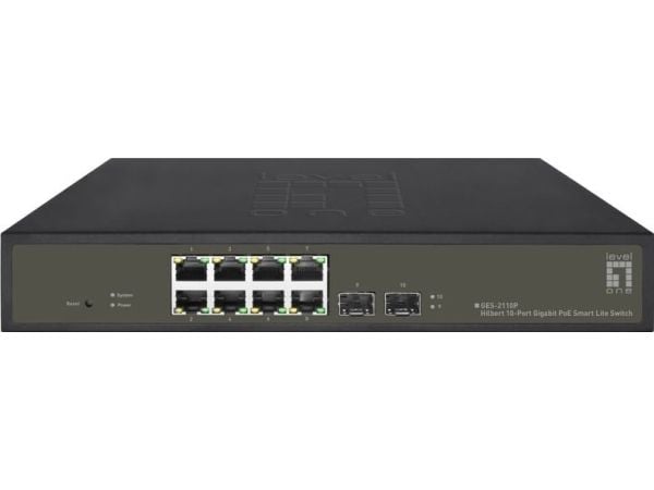 LevelOne - Switch - rackmonterbar