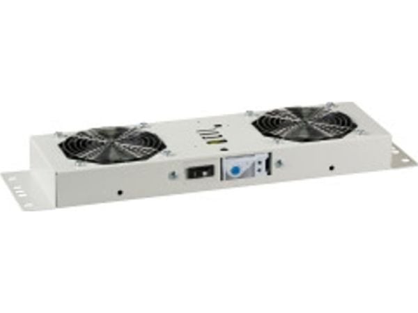 EFB Elektronik 691656GR, Avkjølingsvifte, Hvit, Stål, 2 vifter, BASIC, IP55, 230 V