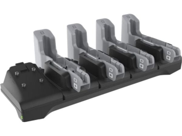 Zebra 4-slot Charge-only ShareCradle - Ladestasjon for nettbrett - for Zebra ET40, ET45