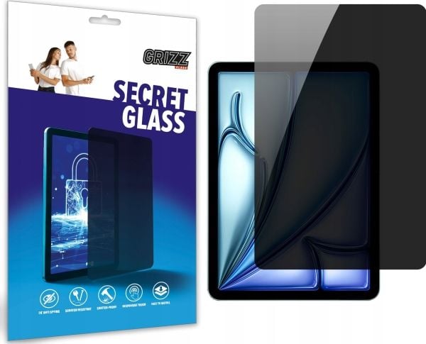 GrizzGlass Yksityisyyslasi GrizzGlass SecretGlass Apple iPad Air 11" 2024 (6. sukupolvi)