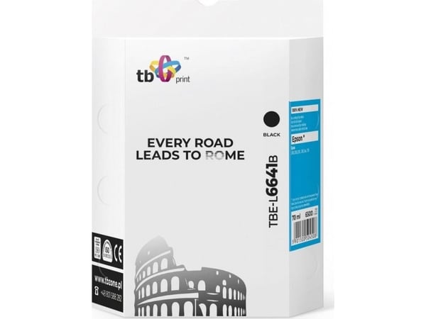 TB - 70 ml - svart - kompatibel - blekkrefill (alternativ for: Epson T6641) - for Epson L380, L395, L495; EcoTank ET-2650, L1455, L656; EcoTank ITS...