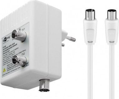 goobay Two-Device Antenna Amplifier - Antennsignalförstärkare för TV