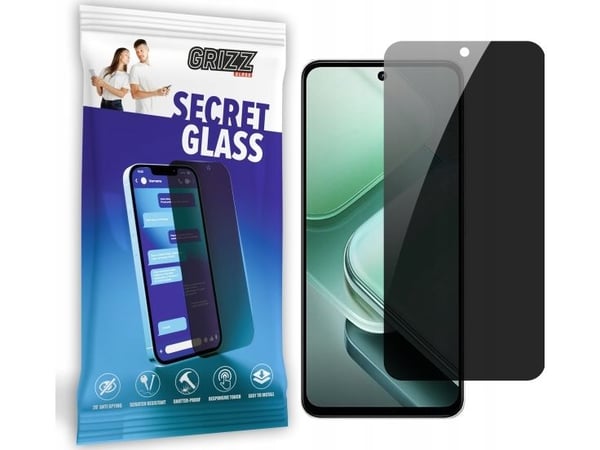 GrizzGlass personvern-glass GrizzGlass SecretGlass til Vivo iQOO Z9X