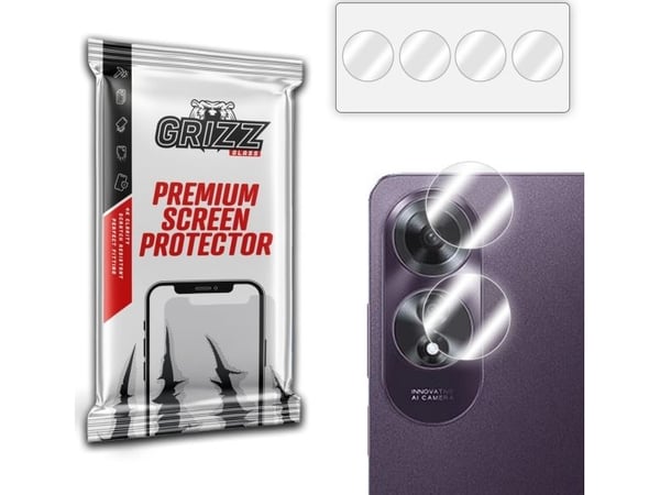 GrizzGlass Szkło med aparat GrizzGlass HybridGlass-kamera til Oppo A60