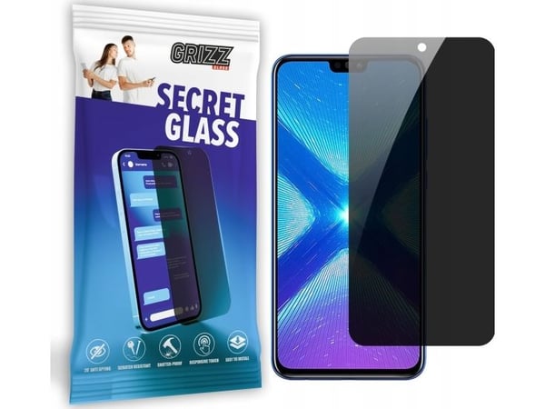 GrizzGlass Secret personvernskjermbeskytter til Honor 8x