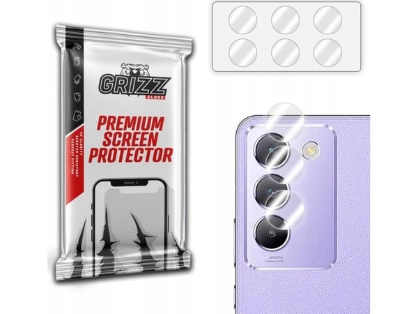 GrizzGlass kamerlinseglass GrizzGlass HybridGlass til Vivo V30 SE