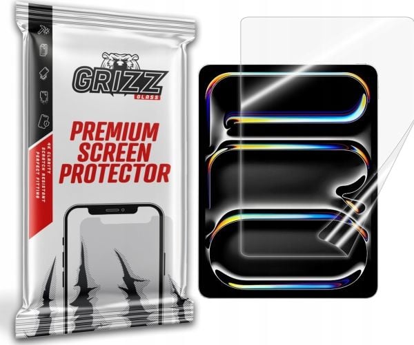 GrizzGlass keramisk beskyttelsesfilm til Apple iPad Pro 13" 2024 (7. generasjon)