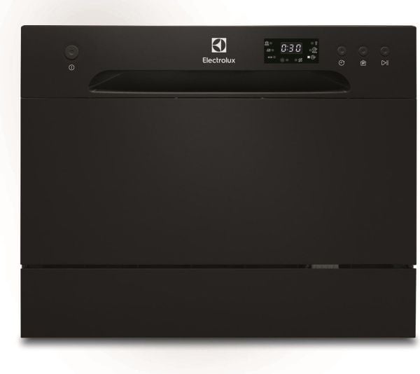 Electrolux ESF2400OK, Benkeplate, Kompakt, Svart, Svart, Knapper, 1,5 m