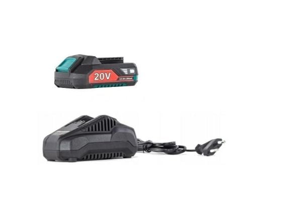 NAC-laddare och batteri 20V 2Ah B-20-BC-LI