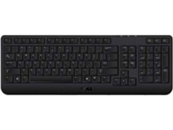 DELL KB212-B, Täysikokoinen (100 %), Langallinen, USB, AZERTY, musta