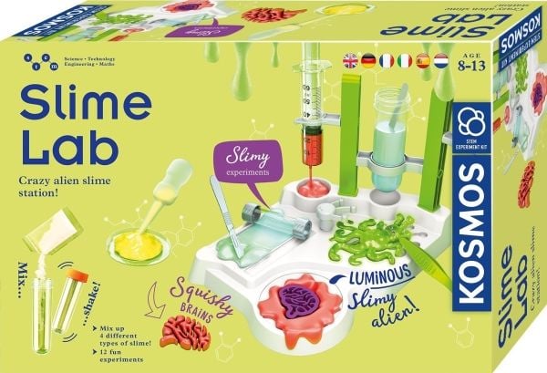 Kosmos Slime Lab, Slim, Forskjellige, 8 år, Grønn