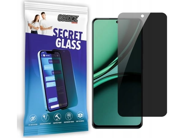 GrizzGlass personvernskjermglass GrizzGlass SecretGlass til Realme Narzo 70x