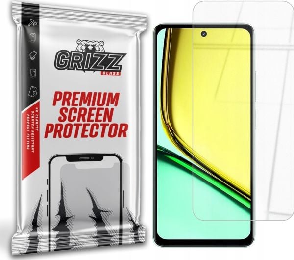 GrizzGlass Szkło hybrydowe GrizzGlass HybridGlass do Realme 12 Lite