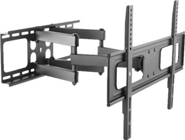 Schwaiger LWHD7050 513, 200 x 200 mm, 600 x 400 mm, -20 - 10°, -3 - 3°, Metall, Sort