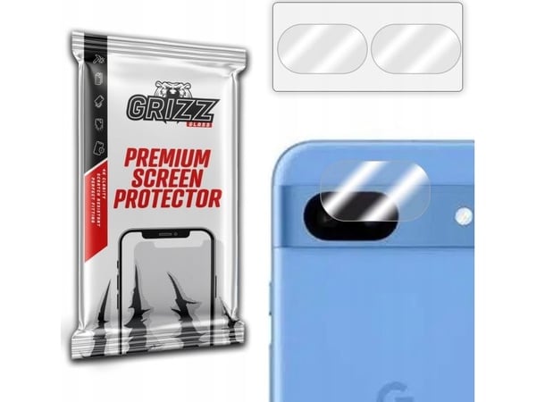 GrizzGlass Szkło med aparat GrizzGlass HybridGlass-kamera til Google Pixel 8a