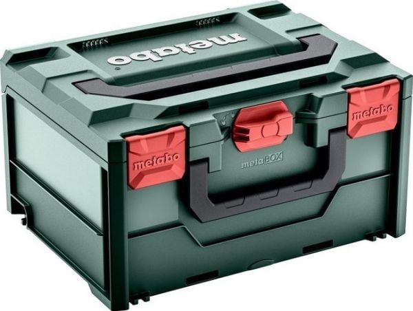 Metabo 626887000, Verktøykasse (hard), Akrylonitril-butadien-styren (ABS), Grønn, Rød, 18,3 l, 125 kg, 396 mm