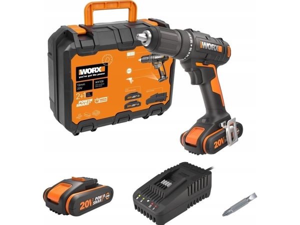 Batteridrill Worx WX108