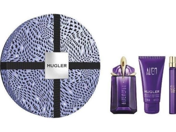 Mugler Mugler Alien edp spray 60ml + bodylotion 50ml + miniatyr edp 10ml