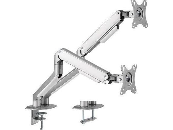 Hismart bordholder for 2 skjermer 17" - 32" (HS082451)