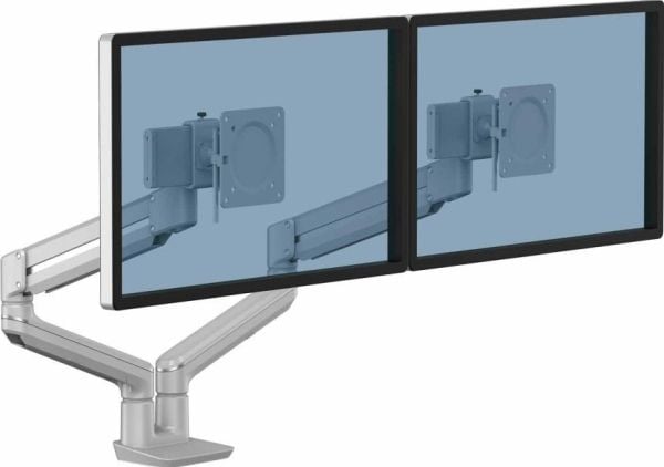 Fellowes Tallo 8613101, Klemme/malje, 9 kg, 101,6 cm (40"), 100 x 100 mm, Høydejustering, Sølv
