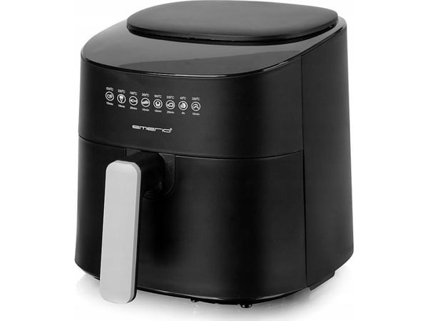 Emerio AF-129369, Varmluftsfrityr, 4,5 l, Single/enkelt, Sort, Berøringskontroll, Enkeltstående