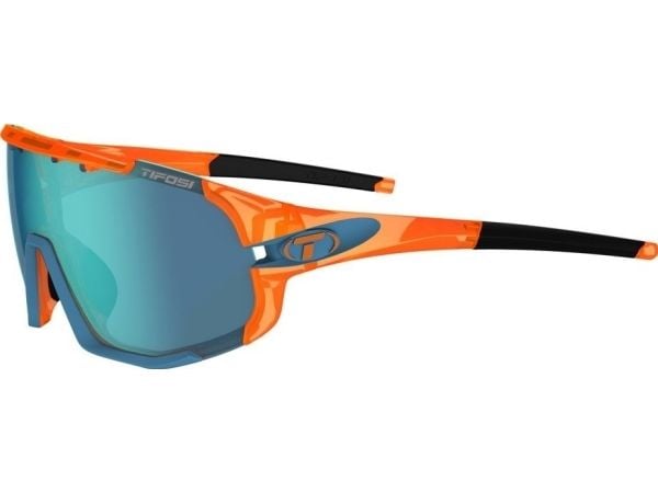 TIFOSI SLEDGE CLARION crystal orange (3 glass Clarion Blue, AC Red, Clear)