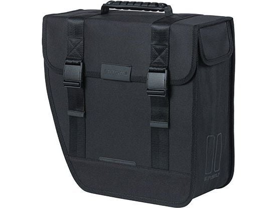 Basil byveske enkel BASIL TOUR SINGLE PANNIER BAG LEFT 14L, Hook On System, vanntett venstre black (NY 2024)