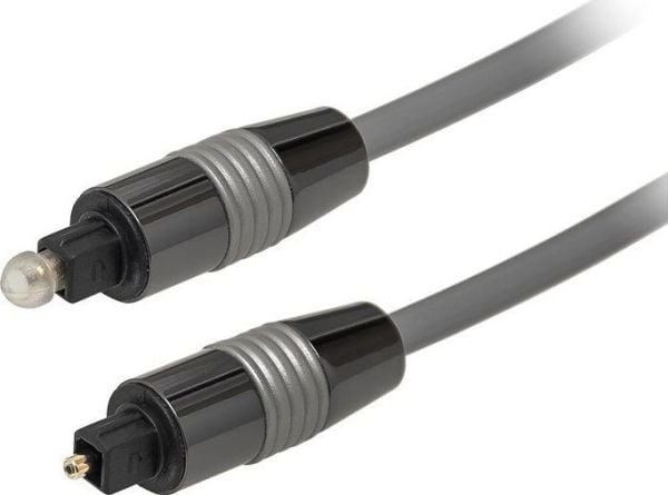 Blow Toslink-kabel - Toslink 5 m grå (00858)