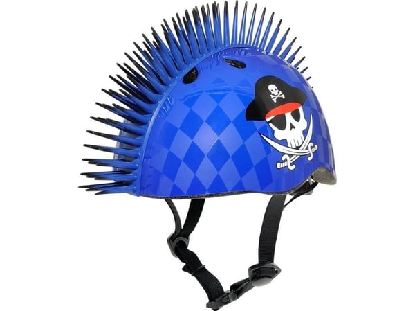 C-PREME barn-/juniorcykelhjälm EYEPATCH pirate blue stl. S CHILD 5+ (50–54 cm)