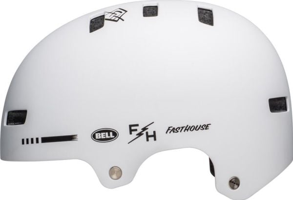 Bell BMX-sykkelhjelm BELL LOCAL størrelse S (51–55 cm) Matte White Fasthouse