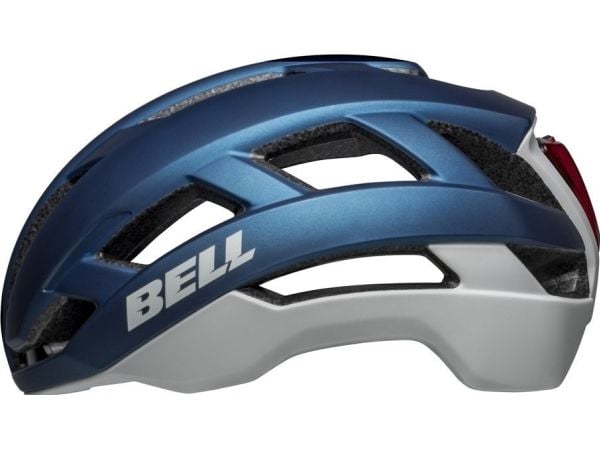 BELL FALCON XR LED integrert MIPS gravel/landeveis hjelm Matte Blue Gray str. M(55-59 cm)