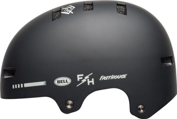 Bell BMX-hjelm Bell LOCAL, størrelse S(51-55 cm), velg farge: Matte Black White Fasthouse