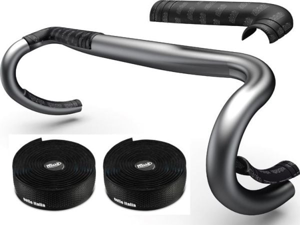 Selle Italia tape 3 mm + skuminnlegg til styret SELLE ITALIA Shock absorber kit, svart (NEW)