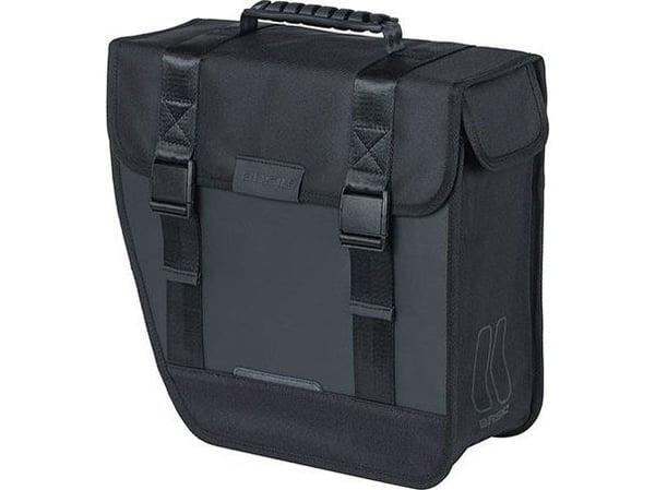 Basil TOUR Waterproof enkel sadelveske venstre 14L, Hook On System, vanntett venstre svart (NY 2024)