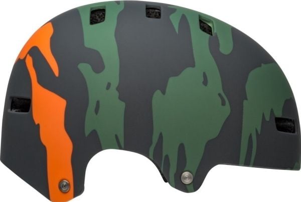 Bell Kask juniorski BELL SP, hjelmstørrelse S (51–55 cm), velg farge Ravine Matte Green Orange