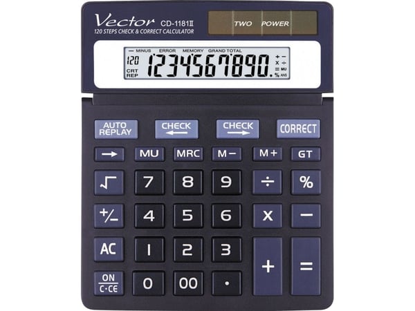 Kalkulatorvektor CD-1181 II (ZI1016)