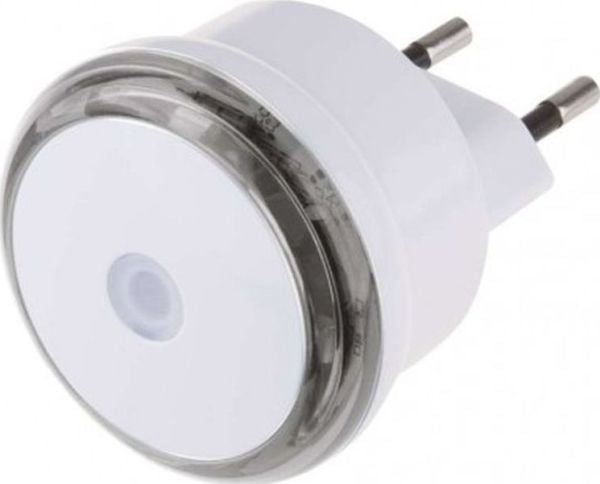 Emos skrivebordslampe LED plug-in nattlampe med skumringssensor, hvit P3306