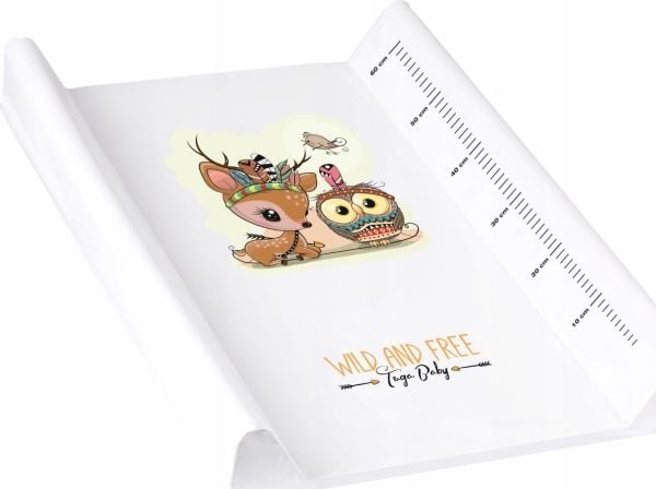 Tega Baby Stellebord for barn 50x70 hvit Tega hjort