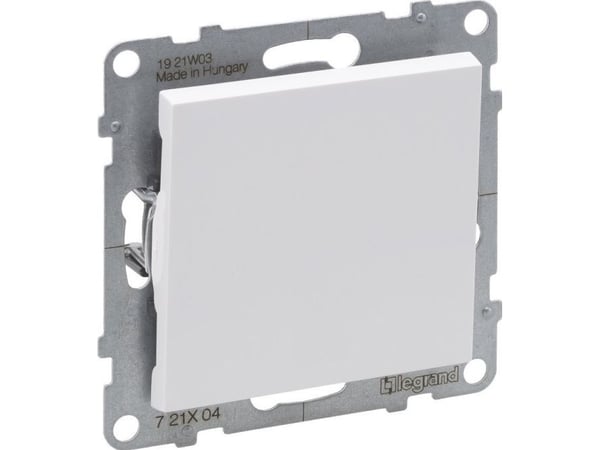 Legrand SUNO - Yksinapainen kytkin - 16 AX - 250 V~ - automaattiset liittimet, valkoinen - Legrand 721104 himp Legrand SUNO - Yksinapainen kytkin - 16 AX - 250 V~ - automaattiset liittimet, valkoinen - Legrand 721104 himp