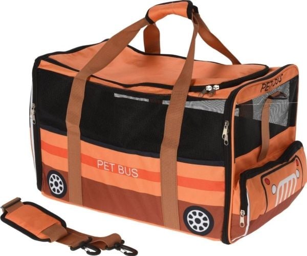 Koopman Dyrebærer 52x30x32,5cm dyrebuss oransje