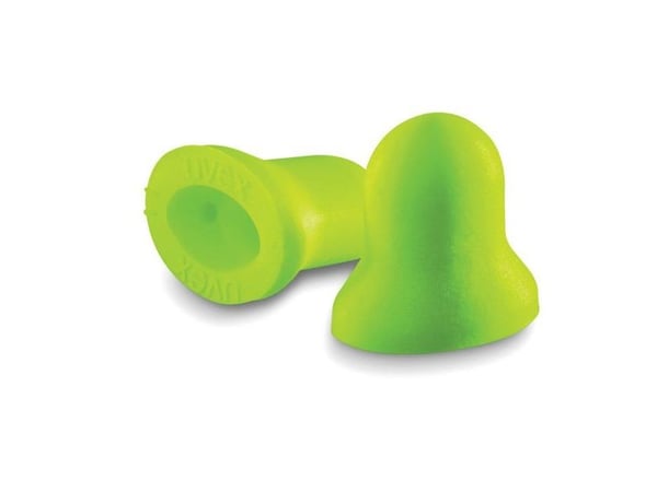 Uvex 2124002, Engangsøreplugg, In-ear, Grønn, Trådløs, 26 dB, 250 stykker