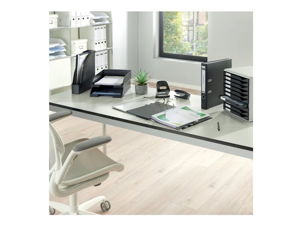 Mappe A4, PVC, sort 25 stk. Leitz