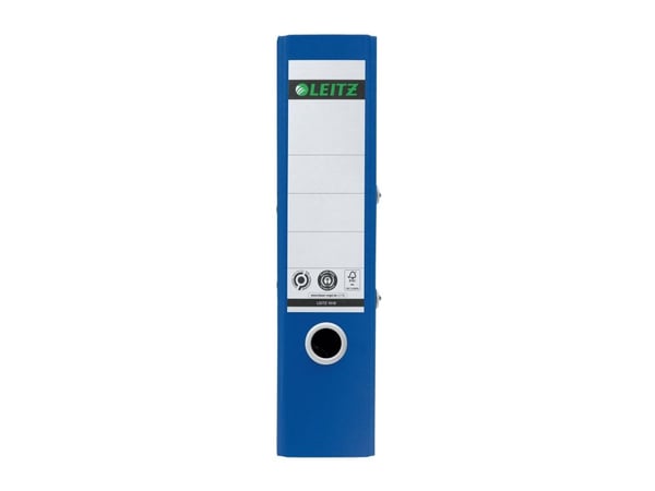 Leitz 180° - Spakbågesfil - ryggbredd: 80 mm - för A4 (210 x 297 mm) - kapacitet: 600 ark - blå