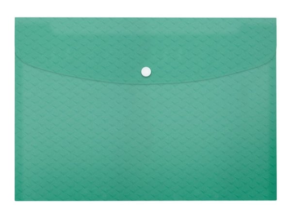 Esselte Colour'Breeze - Dokumentmappe - for A4 (210 x 297 mm) - grønn (en pakke 3)