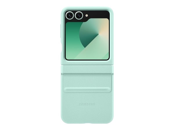 Samsung EF-VF741 - Baksidedeksel for mobiltelefon - fauxlær - mynte - for Galaxy Z Fold6