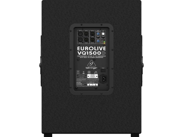 Behringer Eurolive VQ1500D, 500 W, svart, Power