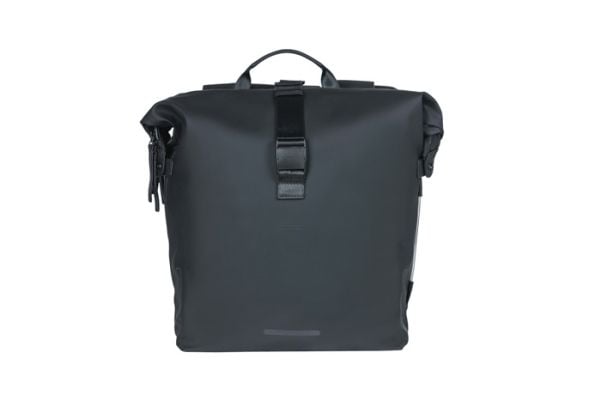 Basil SoHo Nordlicht MIK, Bakre, Sykkelveske, Polyurethan, Sort, 41 l, 10 kg