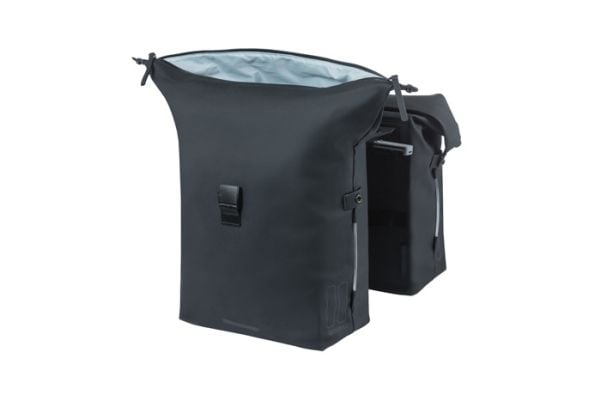 Basil SoHo Nordlicht MIK, Bakre, Sykkelveske, Polyurethan, Sort, 41 l, 10 kg